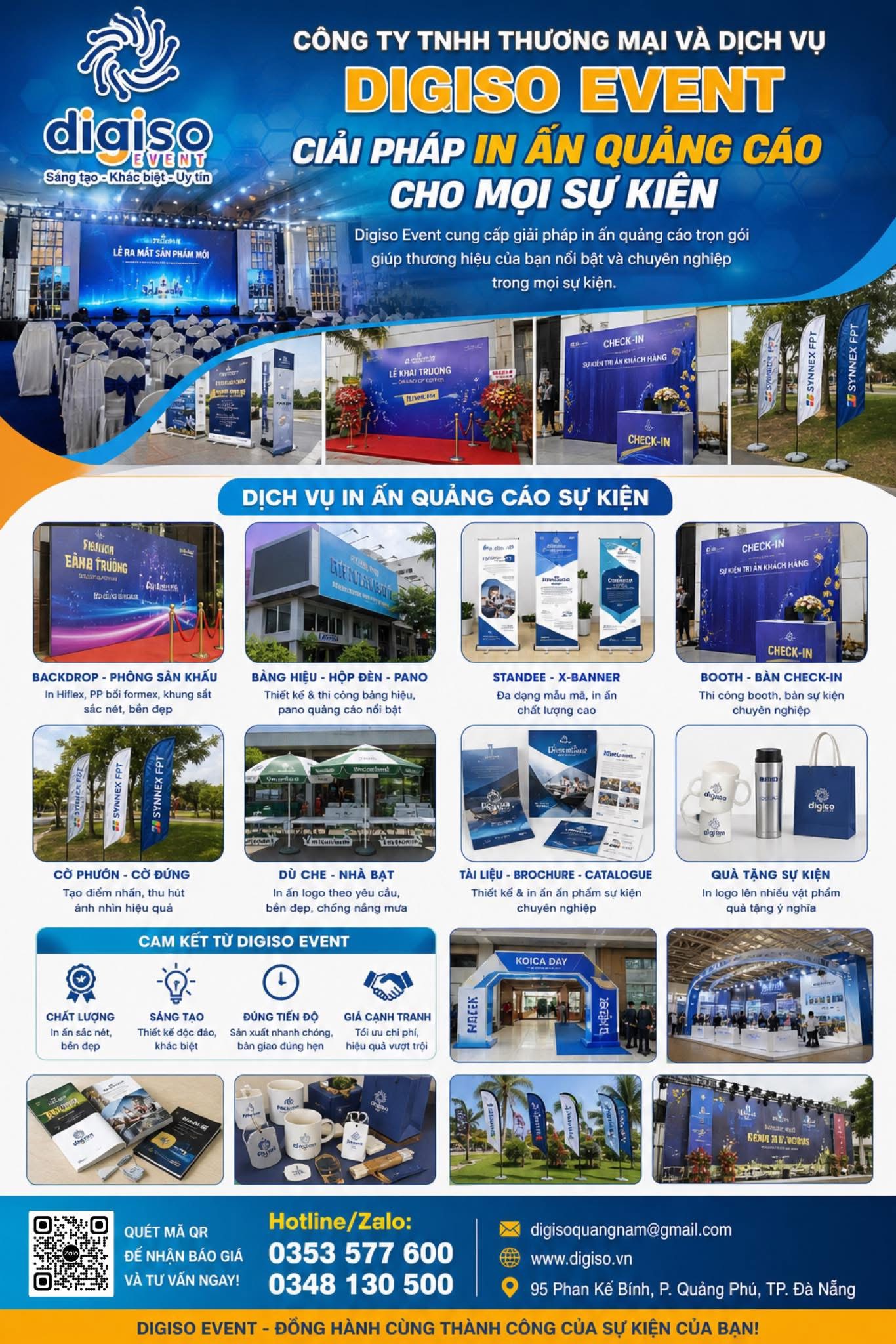 Cổng sự kiện trong catalogue DIGISO